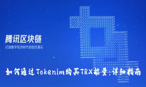如何通过Tokenim购买TRX能量:详细指南