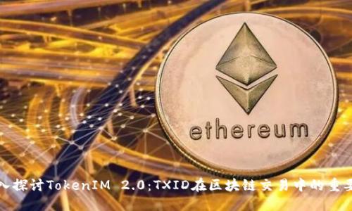 深入探讨TokenIM 2.0:TXID在区块链交易中的重要性
