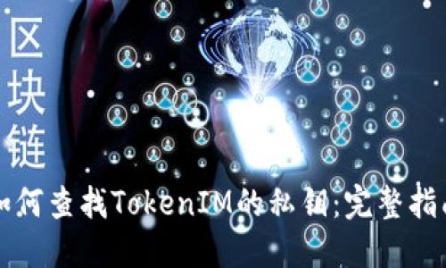 如何查找TokenIM的私钥:完整指南