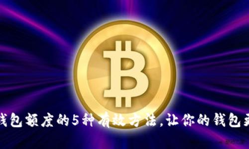 提升数字钱包额度的5种有效方法,让你的钱包更具灵活性