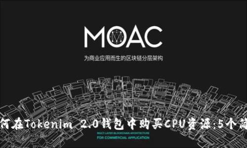 详解如何在Tokenim 2.0钱包中购买CPU资源:5个简单步骤